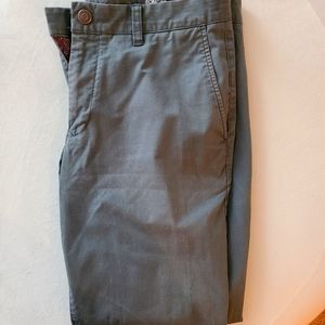Gray Bonobos' Athletic Fit Chinos 33/30
